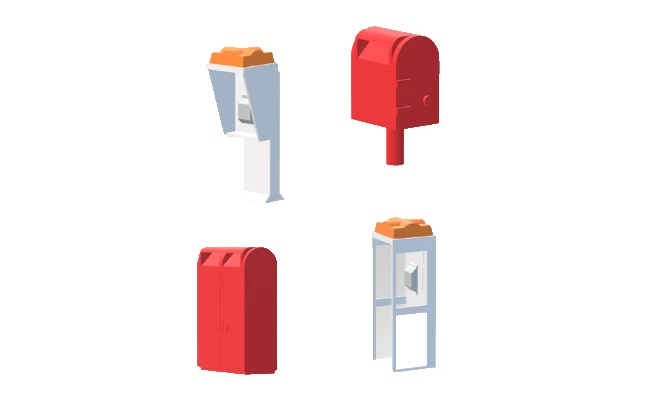 Australian Mailboxes & Telstra Payphones Pack
